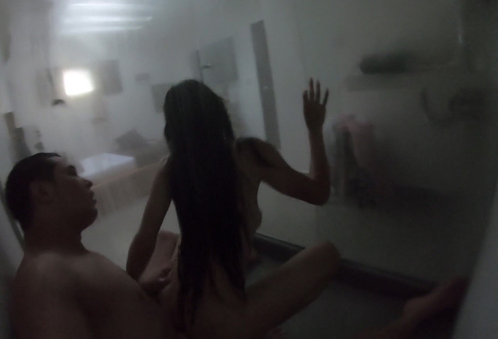 DiablaLatinaTour: Секс в душі з худенькою колумбійкою