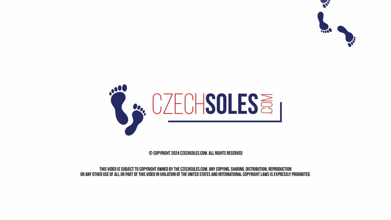 Czech Soles - foot fetish content: Umiliazione delle sporche sneakers della teen princess monella
