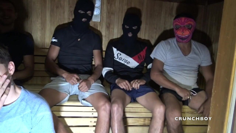Bitch Girl Video: Straight fucked raw by straight boy with mask