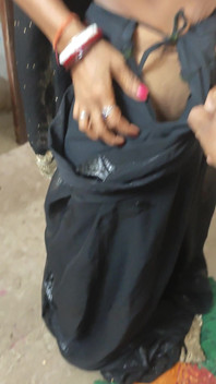 Desi Bhabhi and Black Saree