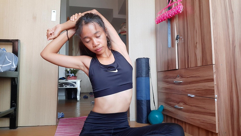 creamberryfairy: 2부: 운동 후 땀에 젖은 오르가즘