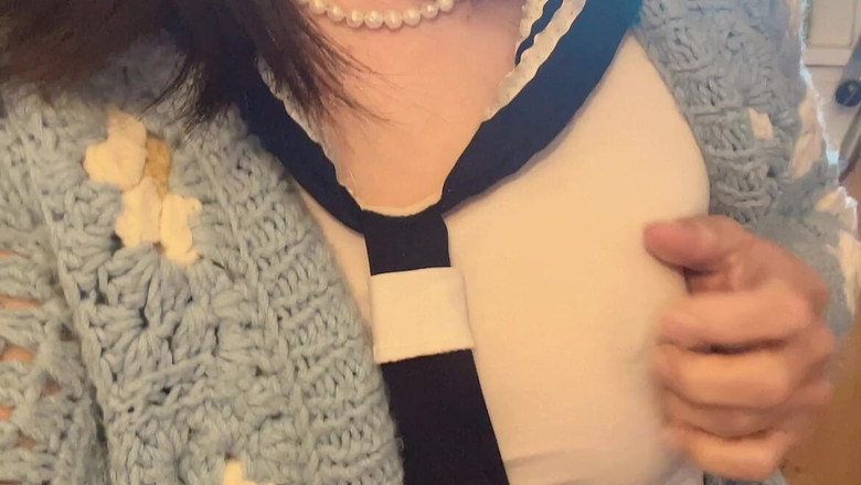 sweethanajapanese: Hana chan si mahasiswi sange ini lagi asik dientot habis-habisan...