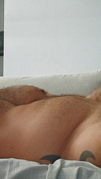 Daddy Wanking on Couch