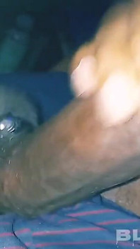 Jerkin' My Huge Uncut Dick & Cummin' Massive Load