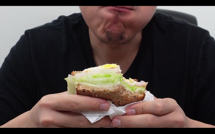 UnderXiaoQiang: Guten morgen, Asmr, sperma essen sandwich