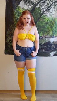 Masum kızıl saçlı için çift yüze boşalma