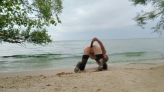 Baby Posing with Beautiful Nature and Surprise in the Ass thumbnail