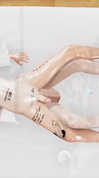 Yaoi - Femboy se fait baiser par une très énorme bite