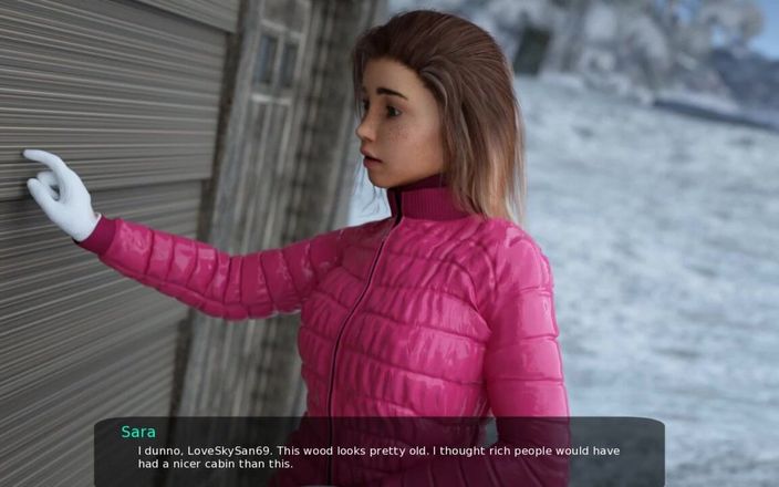 LoveSkySan69Real: Milfy City Специальный рождественский секс, часть 123, игра с Сара от LoveskySan69