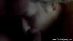 Chubby Blondy: Skutečná amatérská holka v POV akci