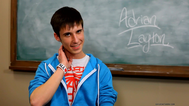 Teach Twinks: Interviewen schatje Adrian