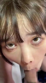 H Cup Beauty Mirei Returns - Nearly Hands Free Blowjob Interview with 5 Loads and Faceshots