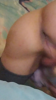 Transgender F3m Boy Alex Fucks Her Toy on Easter