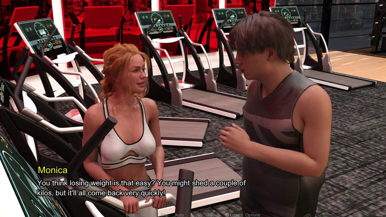 3D Cartoon Porn: Hoe je een maagdelijkheid kunt verliezen 4 - Monica probeert Leo te...