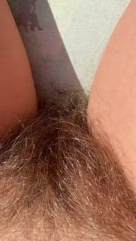 Mijn bosje en beenhaar close-up bijsnijden