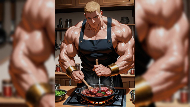 Erotic Man: Vaření Ai Muscle Hunks
