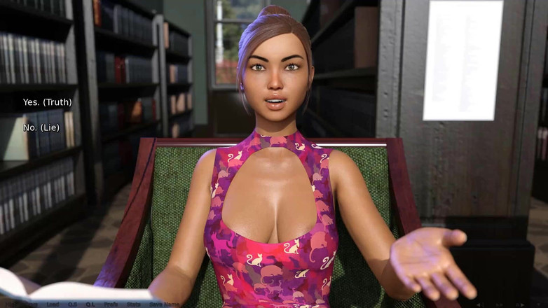 Dirty GamesXxX: Where the heart is: gadis seksi dan pacarnya di perpustakaan -...