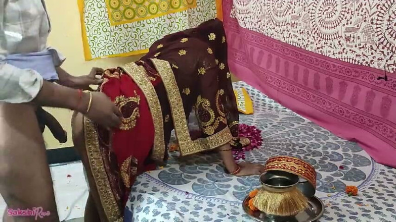 sakshi_raniii: Karvachauth Par Utha Uthake Chudayi Kari, Upwas Lund Ke Pani...