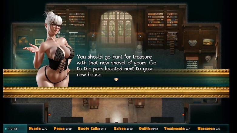 Naughty gameplays: Il tesoro di Nadia Parte 3 - lavorando con la migliore MILF