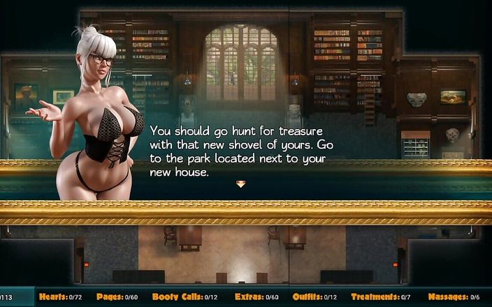 Naughty gameplays: Treasure of Nadia Del 3 - Arbetar med den bästa MILF
