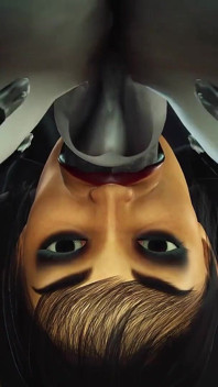 Macchina del sesso fantascientifico. una mora super sexy viene scopata da un robot umanoide shemale
