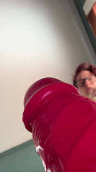 POV dildo sání a šukání