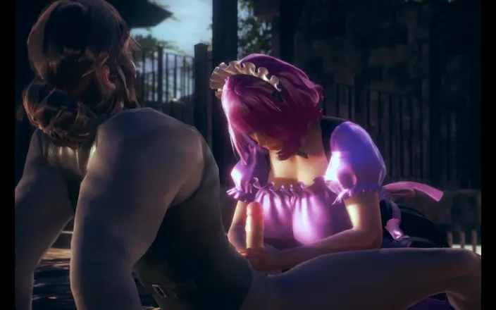Games looper sex: Kokoro Maid Handjob and Blowjob - Animation