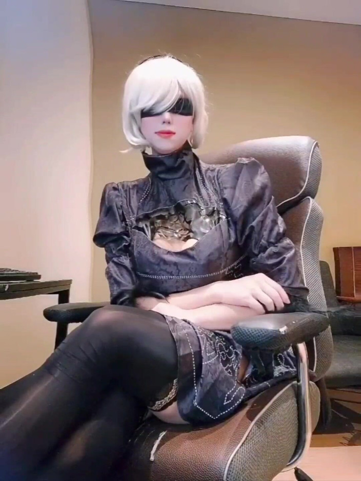 Harinni: 2b Yorha Reveals 3 Secret Weapons Inside Her - Pussy Tattoo, Anal...