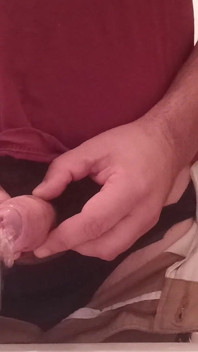 Hairy Guy Peeing in Toilet