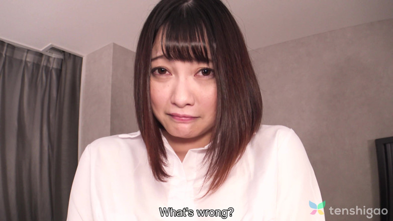 Tenshigao: Nana okamoto lagi asik mainin kami dengan seragam kantor dan...
