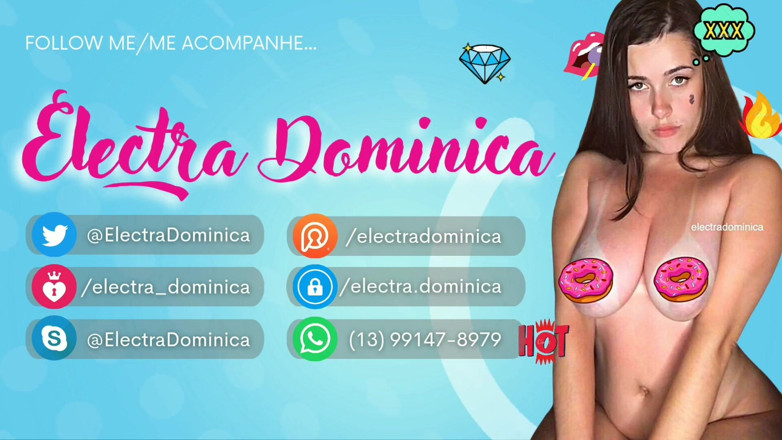 Electra Dominica: Eating the brunette's tail and filling her with milk
