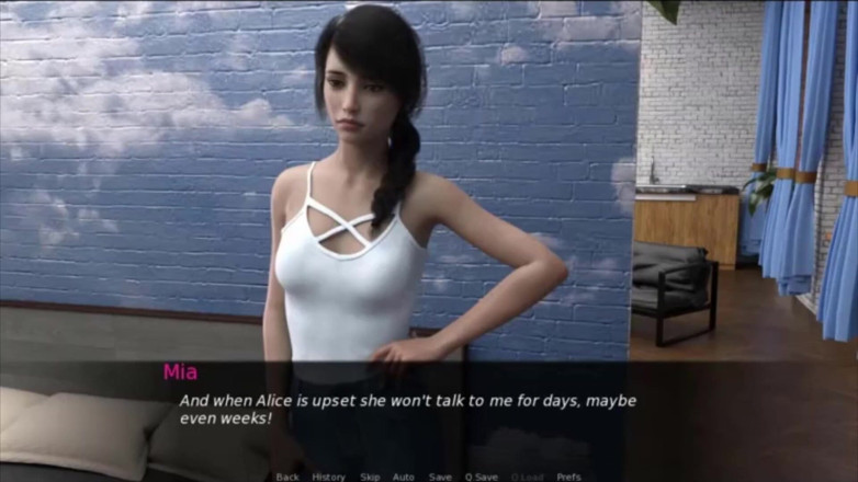 Visual Novels: Pine falls part 4