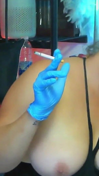 Gloves and Smoking Fetish
