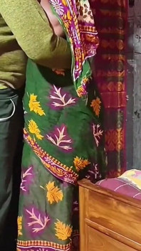 Bhabhi dan dewar saya menikmati di luar