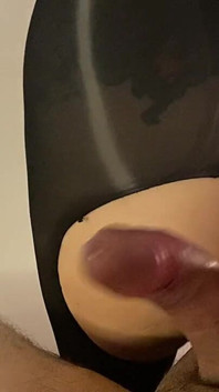 POV - เต้นรำตักและรูตูดในชุดบอดี้สูทไนลอน