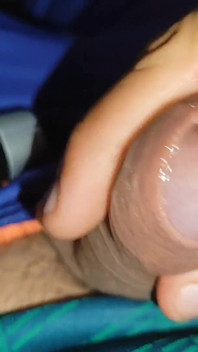 Hair Trimmer Drips Precum From Straight Boy.