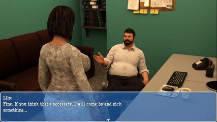 Dirty GamesXxX: Lily of the Valley: žena v domácnosti chce potěšit svého šéfa ep 4