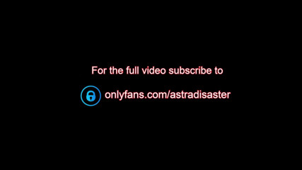 Astra DIsaster: Sex v posteli (tgirl na dívce amatéři)