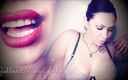 Goddess Misha Goldy: ¡Hipnotizados por mis labios! ¡Mis labios cubiertos de lápiz labial son...