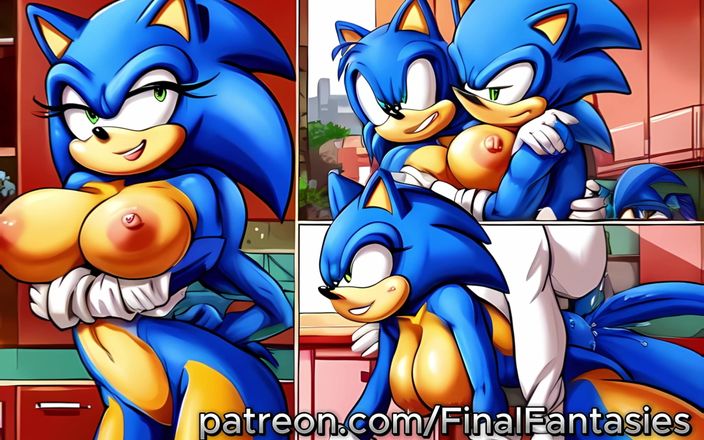 AI Porn: Порно история Sonic Ai