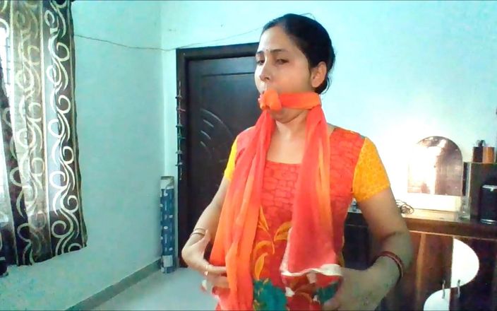 Selfgags classic: Video rekaman seks istri india pertama kali disumpal!