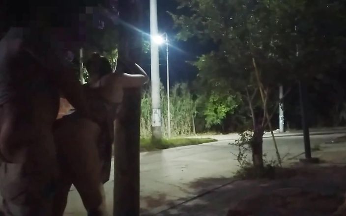 Activecouplearg: Couple Fucking in Public Risky Voyeurs Flashing Without Panties