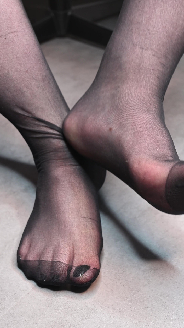 Sexyskyfeet: Asmr Nylons Feet Rub Cực kỳ thư giãn và sừng...