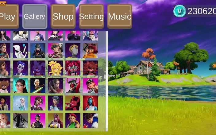 LewdArcade: Bộ sưu tập scence gallery sex forthub phần 11. Fortnite parody...