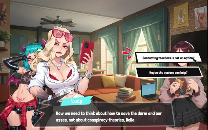 Cum in Futa: Femboy Futa House Futanari Hentai Game Ep 14 Mission Seduce a...