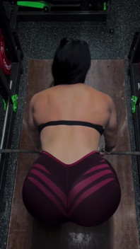 Muscles and a Peachy Ass