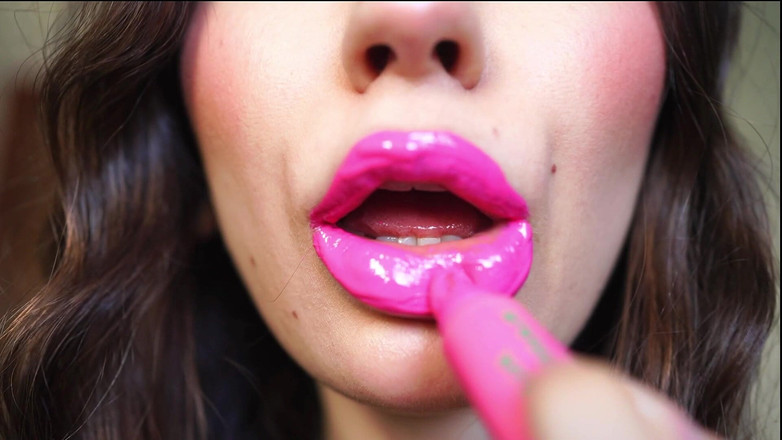 Rarible Diamond: Couches de lipgloss rose