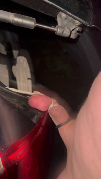 Crushing Balls with the Tailgate of a Car