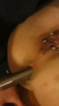 Pussy piercing anal penetration humiliated