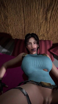 Clásico de Lara Croft tiene sexo misionero | Parodia de Tomb Raider